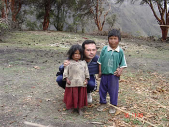 Niños de la Comunidad MILLUNI.