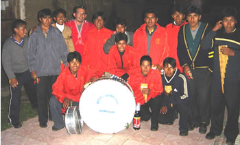 Banda de Musica en el Cumpleaños de Diego Pla