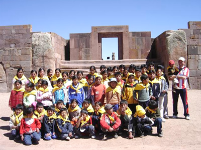Excursion de la parroquia a Tiwanaco